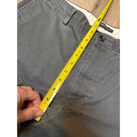 Dockers Mens Straight Fit Faded Gray Casual Chino Pants 36W X 32L Cotton Blend - Picture 7 of 12